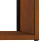 vidaXL Regál na krbové drevo oceľ odolná voči poveternostným vplyvom – Obrázok 10