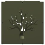 vidaXL Regál na krbové drevo, 40x40x40 cm, za studena lisovaná oceľ – Obrázok 6