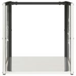 vidaXL Regál na krbové drevo 40x40x40 cm, nehrdzavejúca oceľ – Obrázok 5