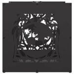 vidaXL Regál na krbové drevo, 40x40x40 cm, za studena lisovaná oceľ – Obrázok 6
