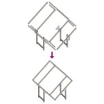 vidaXL Stojan na palivové drevo Olive Green Oceľ valcovaná za studena – Obrázok 9