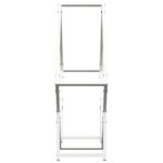 vidaXL Stojan na palivové drevo biely oceľ valcovaná za studena – Obrázok 6