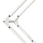 vidaXL Stojan na palivové drevo biely oceľ valcovaná za studena – Obrázok 7