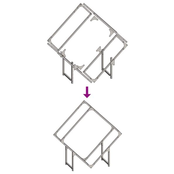 vidaXL Stojan na palivové drevo antracit oceľ valcovaná za studena – Obrázok 9