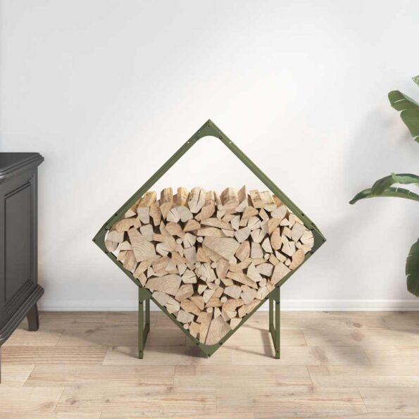 VXL8721158788238_g_en_hd_1.jpg vidaXL Stojan na palivové drevo olivovo zelená 80x25x80 cm – Obrázok 3