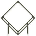 vidaXL Stojan na palivové drevo olivovo zelená 80x25x80 cm – Obrázok 5