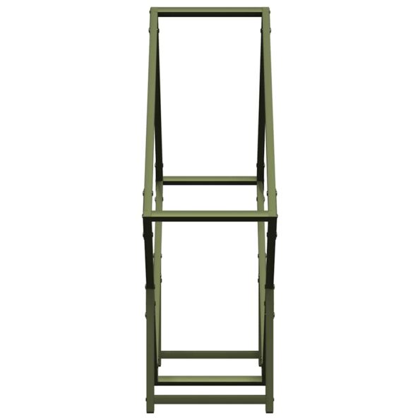 VXL8721158788238_g_en_hd_4.jpg vidaXL Stojan na palivové drevo olivovo zelená 80x25x80 cm – Obrázok 6