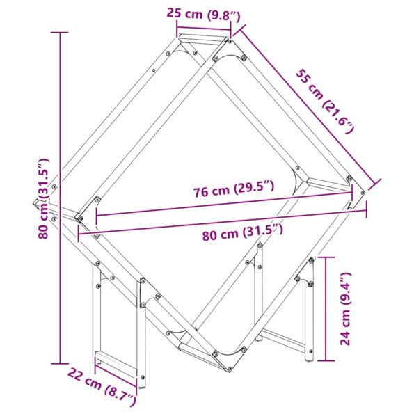VXL8721158788238_g_en_hd_9.jpg vidaXL Stojan na palivové drevo olivovo zelená 80x25x80 cm – Obrázok 11