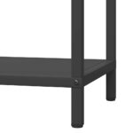 vidaXL Stojan na palivové drevo čierny oceľ valcovaná za studena – Obrázok 8