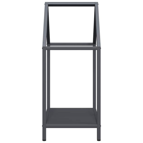 vidaXL Stojan na palivové drevo antracit oceľ valcovaná za studena – Obrázok 6