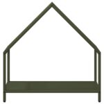 vidaXL Stojan na palivové drevo Olive Green Oceľ valcovaná za studena – Obrázok 5