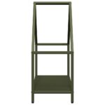 vidaXL Stojan na palivové drevo Olive Green Oceľ valcovaná za studena – Obrázok 6