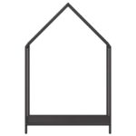 vidaXL Stojan na palivové drevo čierny oceľ valcovaná za studena – Obrázok 5