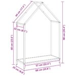 vidaXL Stojan na palivové drevo olivovo zelená 60x25x90 cm – Obrázok 11