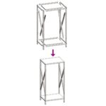 vidaXL Stojan na palivové drevo Olive Green Oceľ valcovaná za studena – Obrázok 9