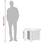 vidaXL Vonkajší box na vankúše 60x50x61 cm akáciový masív – Obrázok 12