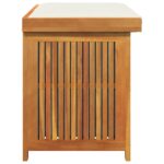 vidaXL Vonkajší box na vankúše 90x50x60,5 cm akáciový masív – Obrázok 6