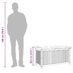 vidaXL Vonkajší box na vankúše 113x50x60,5 cm akáciový masív – Obrázok 12