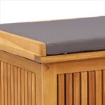 vidaXL Vonkajší box na vankúše 113x50x60,5 cm akáciový masív – Obrázok 9