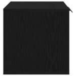 vidaXL Kryt na mačaciu toaletu, čierny dub, 60x40x40 cm, umelé drevo – Obrázok 7