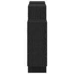 vidaXL Nástenná polica čierna dub 159x18x65 cm kompozitné drevo – Obrázok 6