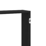 vidaXL Nástenná polica čierna dub 99x15x60 cm kompozitné drevo – Obrázok 9