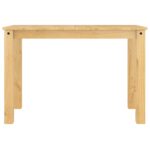 vidaXL 5-dielna jedálenská súprava Panama, borovicový masív – Obrázok 8