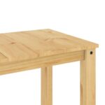 vidaXL 5-dielna jedálenská súprava Panama, borovicový masív – Obrázok 11