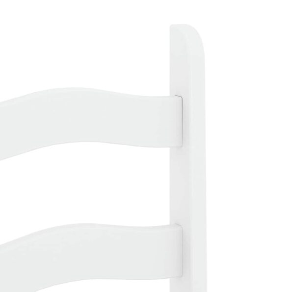 vidaXL 5-dielna jedálenská súprava Panama, biela borovicový masív – Obrázok 10