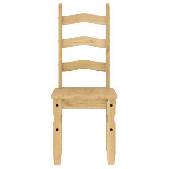 vidaXL 3-dielna jedálenská súprava Panama, borovicový masív – Obrázok 8