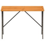 vidaXL 3-dielna záhradná sedacia súprava s vankúšmi sivá polyratanová – Obrázok 8