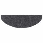 vidaXL Samolepiace nášľapy na schody 30 ks tmavošedá 65x21x4 cm – Obrázok 4