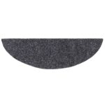 vidaXL Schodiskové rohože samolepiace 20 ks tmavošedá 56x17x3 cm – Obrázok 4