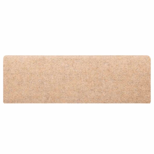 vidaXL Schodiskové rohože samolepiace 30 ks hnedá 65x21x4 cm – Obrázok 4