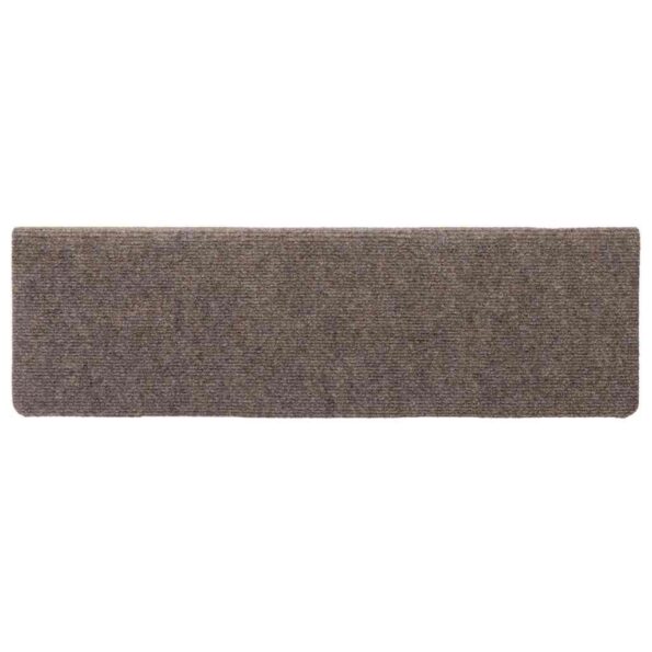 vidaXL Schodiskové rohože samolepiace 30 ks krémová 65x21x4 cm – Obrázok 4