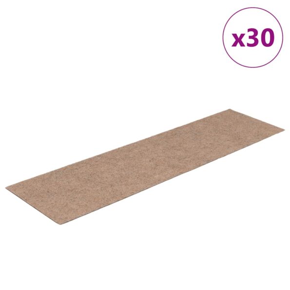 vidaXL Schodiskové Rohože Samolepiace 30 ks 76x20 cm Obdĺž. – Obrázok 2