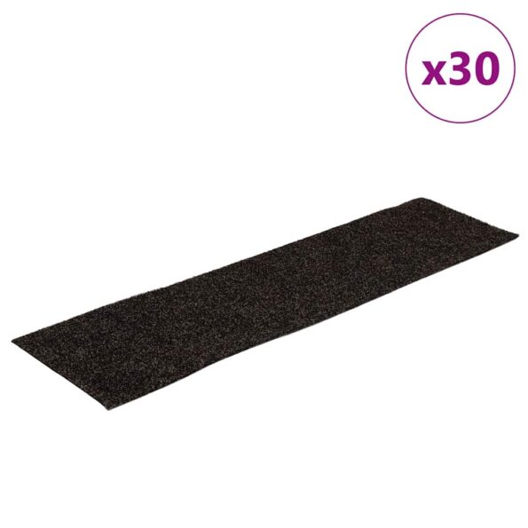 VXL8721288458469_a_en_hd_1.jpg vidaXL Schodiskové Rohože Samolepiace 30 ks Hnedá 76x20 cm Obdĺž. – Obrázok 2