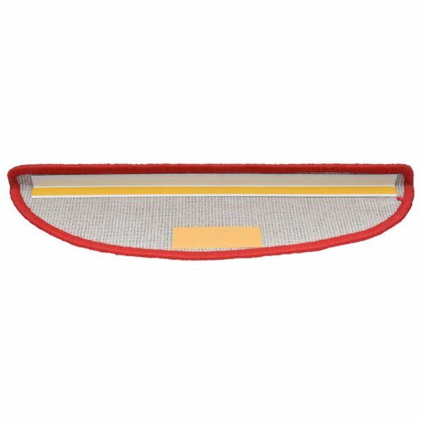 vidaXL Nášľapy na schody 30 ks červené 65x21x4 cm – Obrázok 4