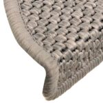 vidaXL Samolepiace nášľapy na schody sisalový vzhľad 30 ks 56x17x3 cm – Obrázok 7