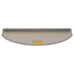 vidaXL Samolepiace nášľapy na schody Sisal 30 ks 65x21x4 cm strieborné – Obrázok 4