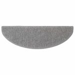 vidaXL Samolepiace nášľapy na schody Sisal 30 ks 65x21x4 cm strieborné – Obrázok 5