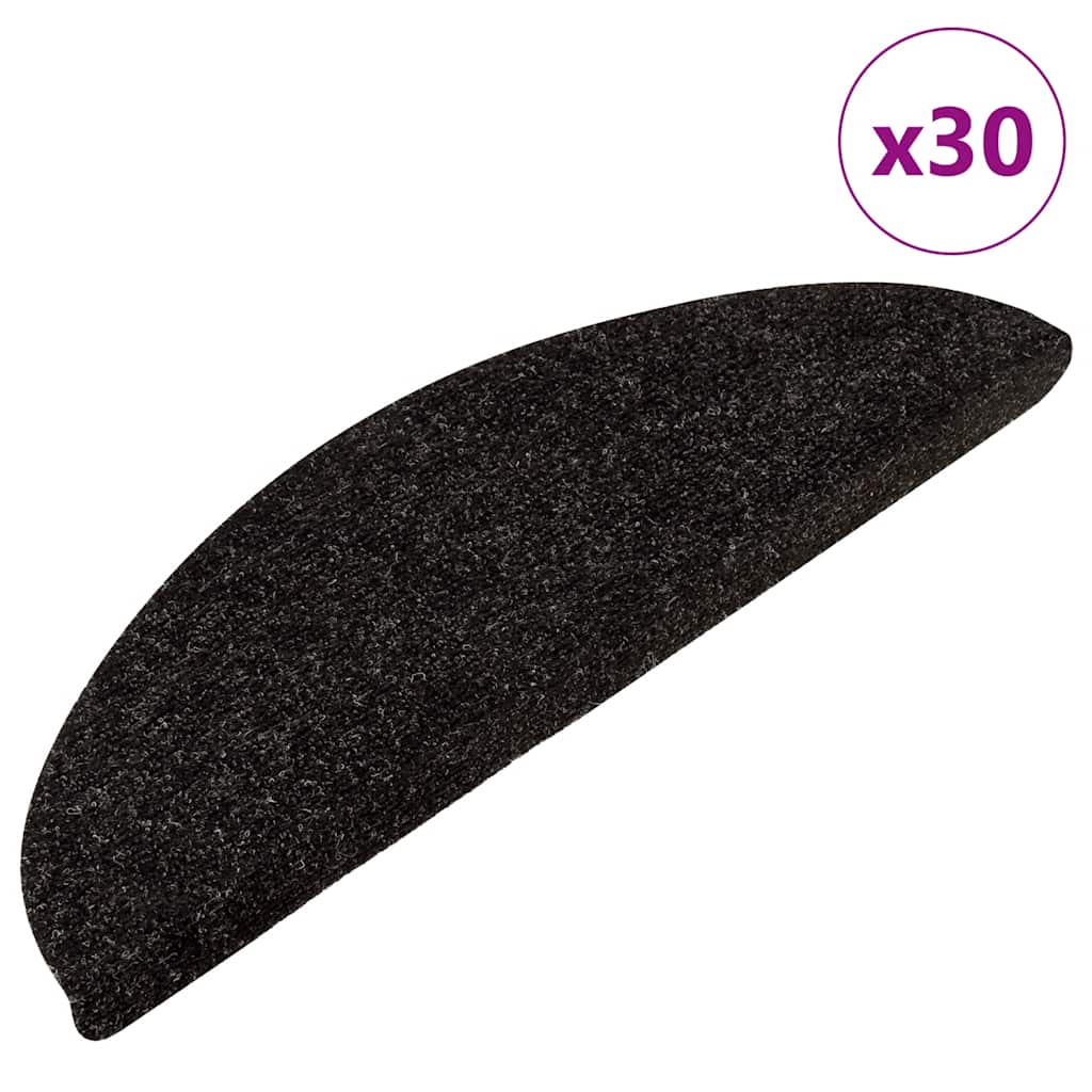 VXL8721288460196_a_en_hd_1.jpg vidaXL Schodiskové rohože samolepiace 30 ks antracitové 56x17x3 cm – Obrázok 1