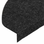 vidaXL Nášľapy na schody samolepiace 30 ks čierne 65x22,5x3,5 cm – Obrázok 7