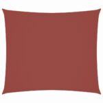 vidaXL Tieniaca plachta oxfordská látka obdĺžniková 2x3 m tehlová – Obrázok 2