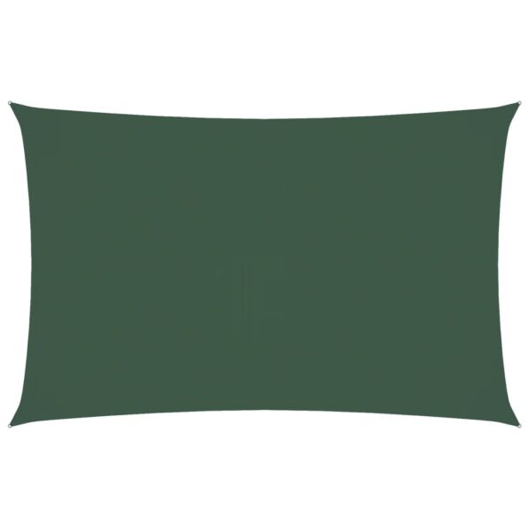 vidaXL Tieniaca plachta oxfordská látka obdĺžniková 5x8 m tmavozelená – Obrázok 2