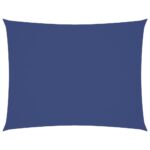 vidaXL Tieniaca plachta oxfordská látka obdĺžniková 5x7 m modrá – Obrázok 2