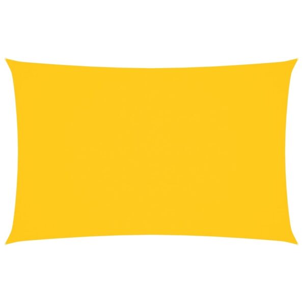 vidaXL Tieniaca plachta oxfordská látka obdĺžniková 2x5m žltá – Obrázok 2