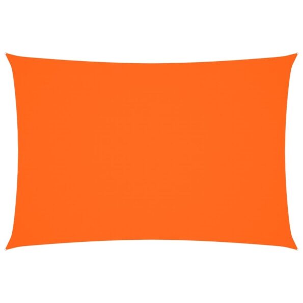 vidaXL Tieniaca plachta oxfordská látka obdĺžniková 2,5x4,5 m oranžová – Obrázok 2