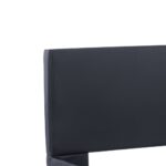 vidaXL Posteľný rám s LED, čierny, umelá koža 90x200 cm – Obrázok 6
