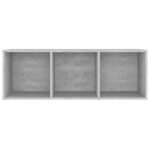 vidaXL TV skrinky 2 ks betónové sivé 107x35x37 cm drevotrieska – Obrázok 5